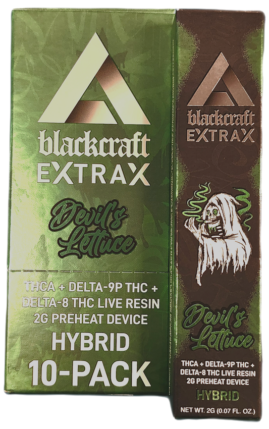 EXRAX BLACKCRAFT  DEVIL'S LETTUCE HYBRID 10-PACK